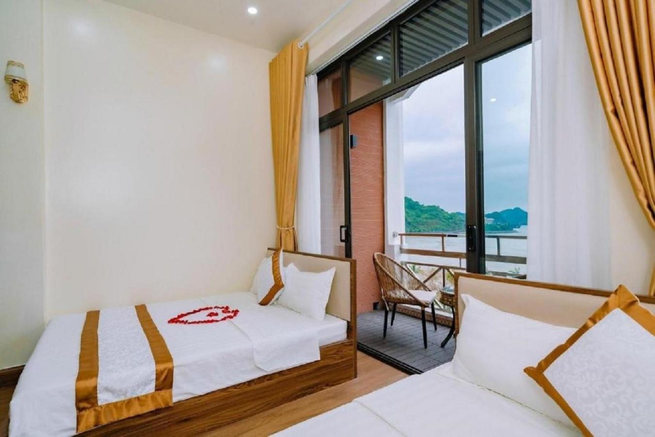Gia Cat Long Boutique Cat Ba Hotel Chan Chau ภายนอก รูปภาพ
